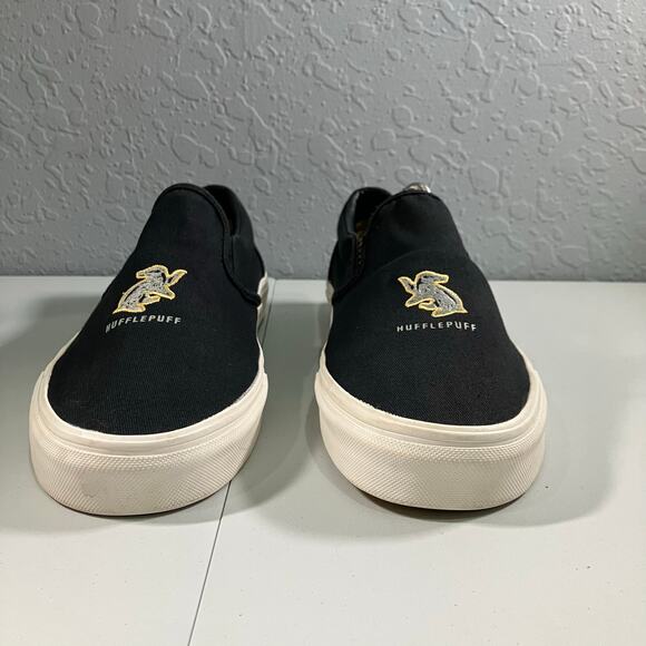 VANS X Harry Potter Hufflepuff Men\'s Sneaker Size 10 Classic Black Slip-on Shoes main image 7
